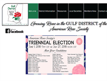 Tablet Screenshot of gulfdistrictrose.org